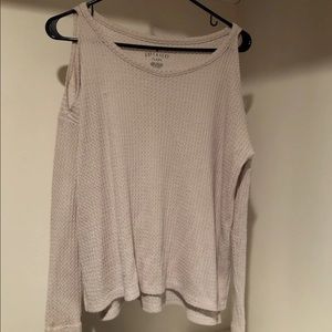 American Eagle Open Shoulder Top